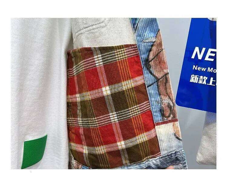 Original Jacket Korean Port Style Printed Lapel Trend Casual Loose Coat Men's New China-Chic