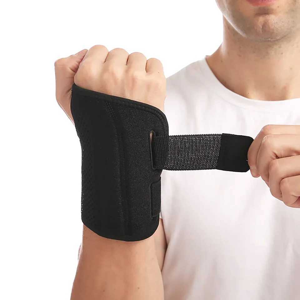 AOLIKES 1PCS Adjustable Compression Wrist Brace Night Wrist Support Carpal Tunnel Splint Stabilizer for Arthritis Pain Relief M251226