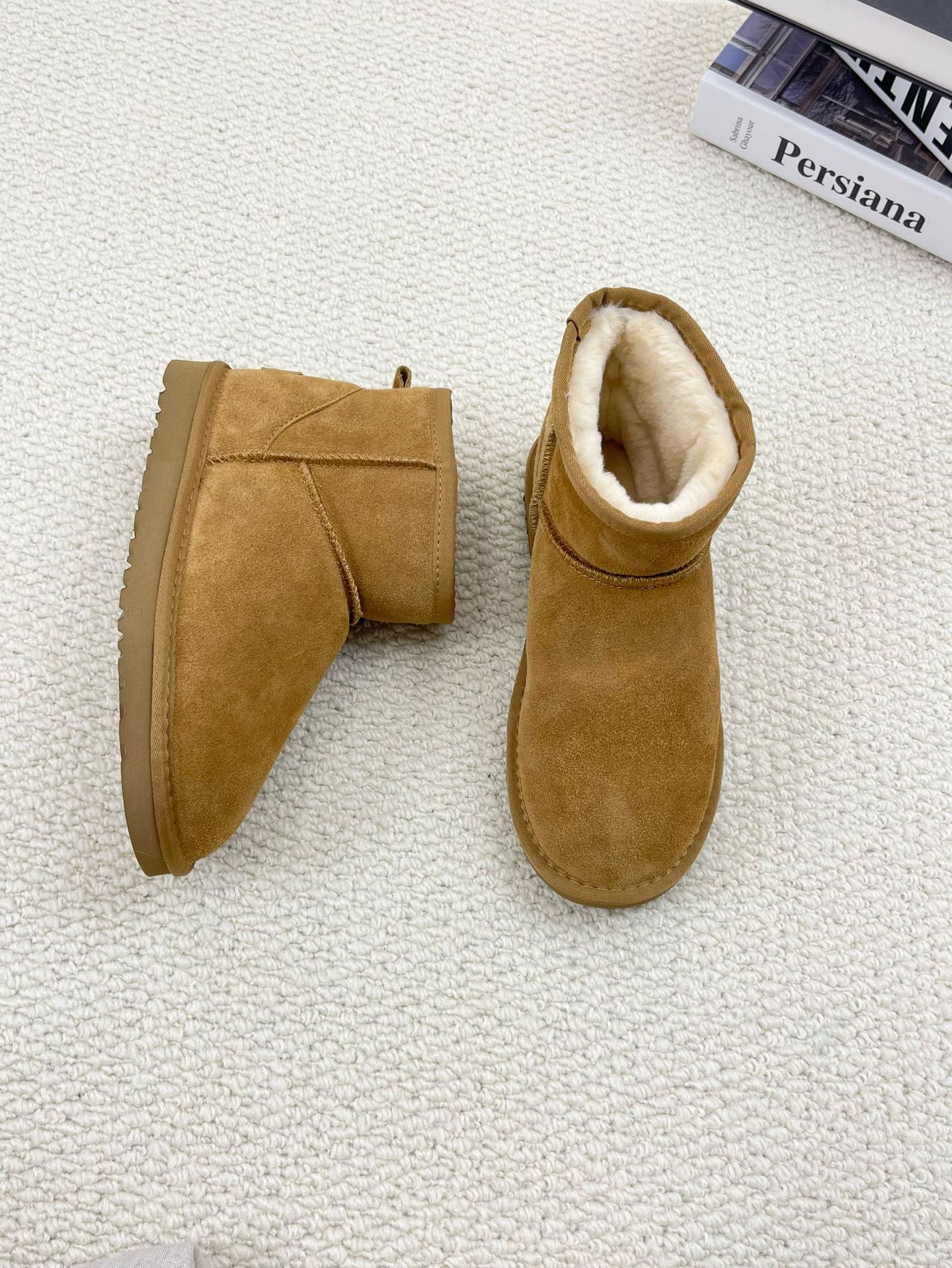 hot free shipping designer shoes Anti slip snow boots autumn and winter new style for wearing velvet toe cover semi trailer women's shoes black g