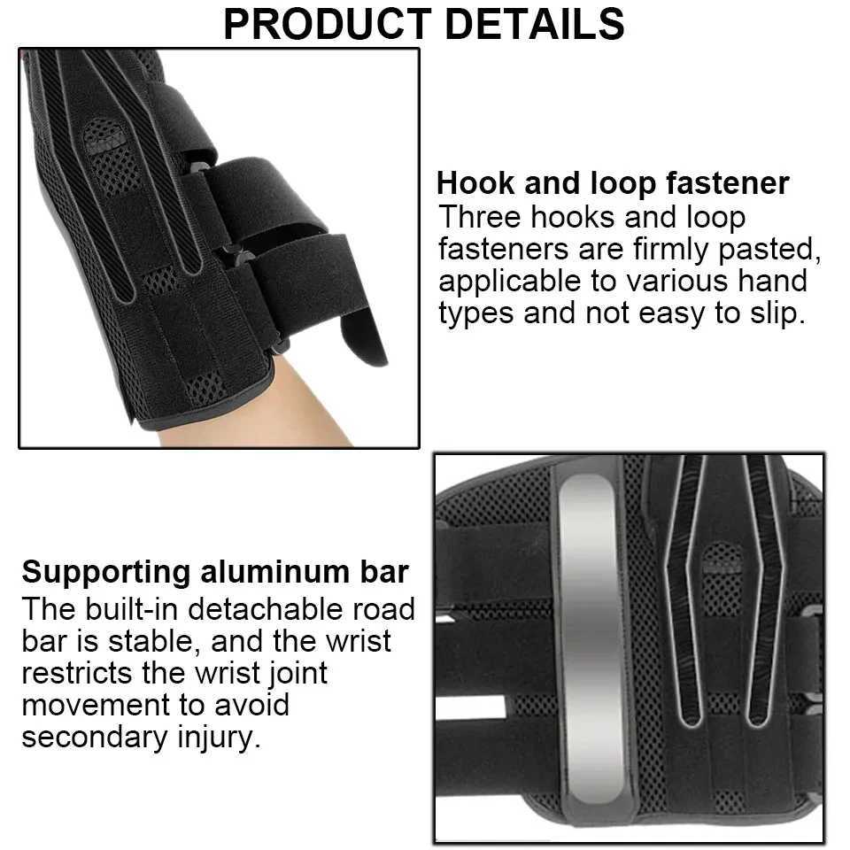 1PC Adjustable Compression Thumb Fixed Wrist Support Medical Sports Wrist Thumbs Hands Arthritis Splint Support Protective Guard M251226