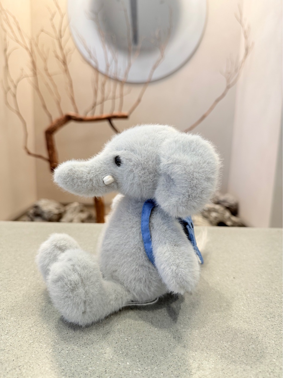 New Fun Backpack Puppy Doll Backpack Travel Elephant Soothing Doll Children's Birthday Gift