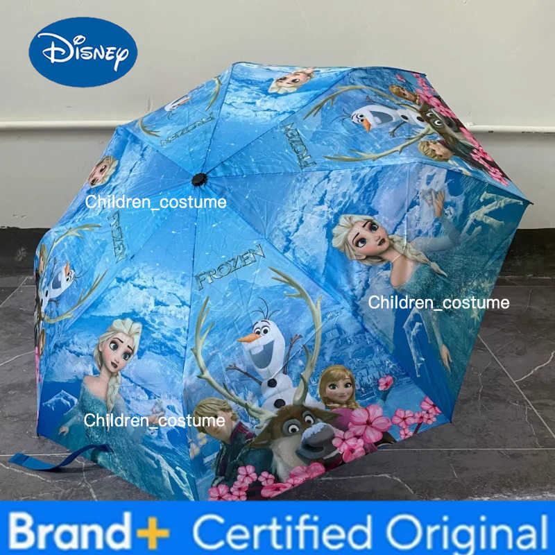 Disney Kawaii Anime Folding Automatic Umbrella Anime Chase Children Portable Umbrella Windproof UV Resistant Parasol Umbrellas H251226