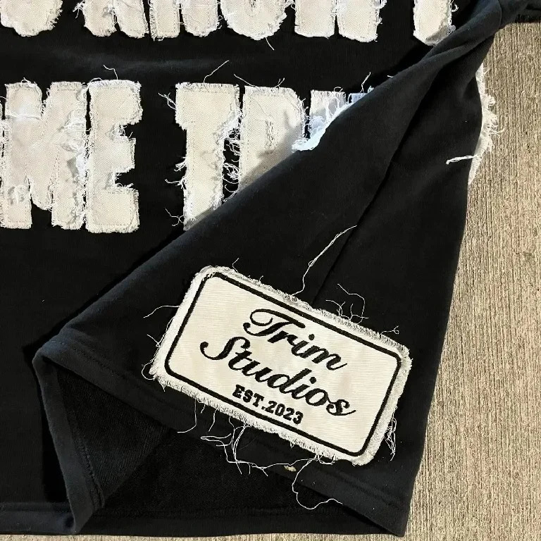 Streetwear Black T Shirt Men Women Harajuku Hip Hop Number 003 Graphic Patch Oversized T Shirt Goth Cotton Short Sleeve Y2K Tops 251222