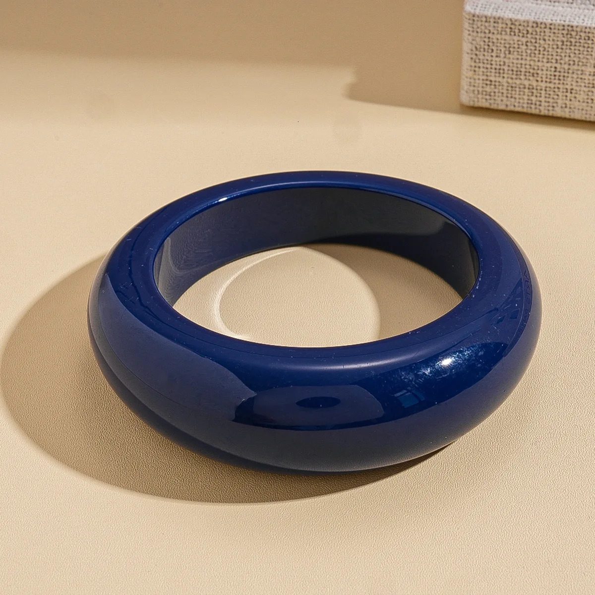 Sparkly y Blue Geometric Acrylic Resin Bangles for Women Men Large Statement Sequin Cuff Bracelets Highend Party Jewelry F 251219