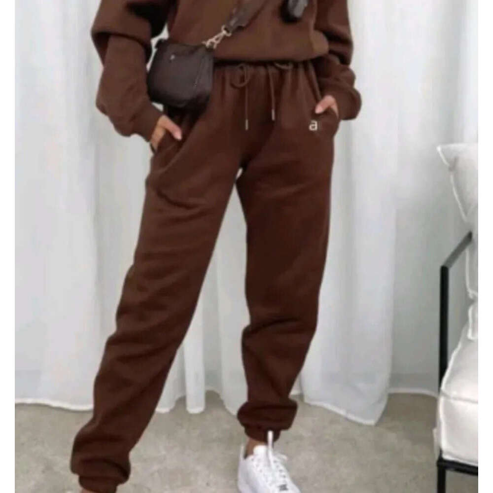 Alonessitys Tracksuit Designer Womens Yoga Outfit Suit Tracksuits Letter Print Hoodie Set Autumn Set Winter Sports Sweatshirt Sweatpant Two Piece Set 653