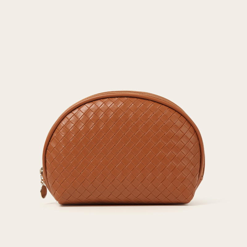 new Vintage light luxury large-capacity hand-held makeup bag for women portable travel skincare product partitioned waterproof toiletries storage bag