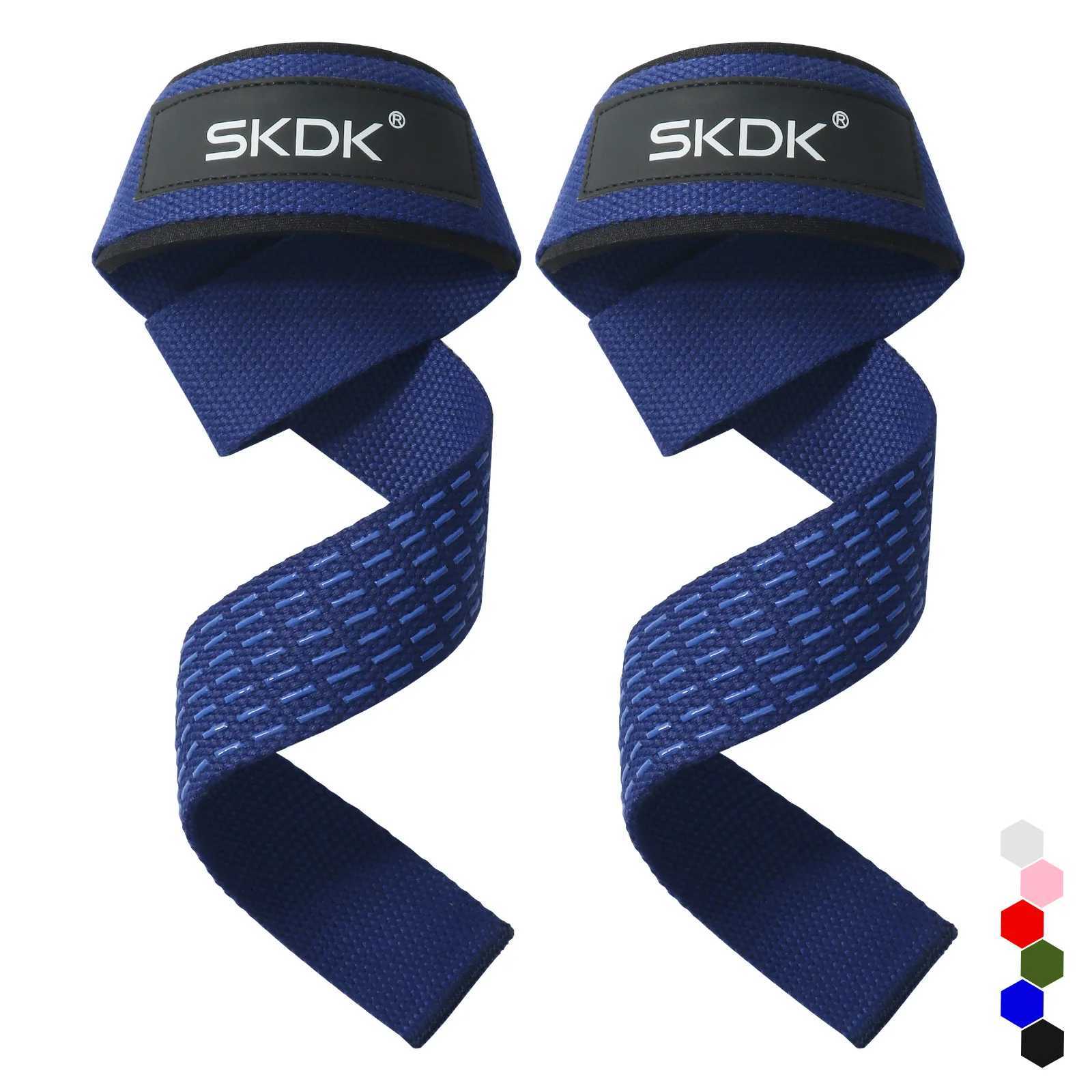 Weightlifting Strap with Wrist Band Gym Grip Bands Fitness Powerlifting Strength Weight Training Exercise Protection Wrist Strap M251226