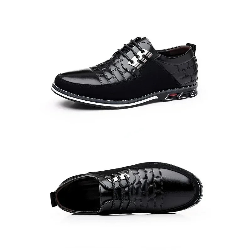 Autumn Business Casual Shoes for Men Trend Classic Leather Shoes Outdoor Men Sneakers Sewing Breathable Mens Dress Shoes 251225