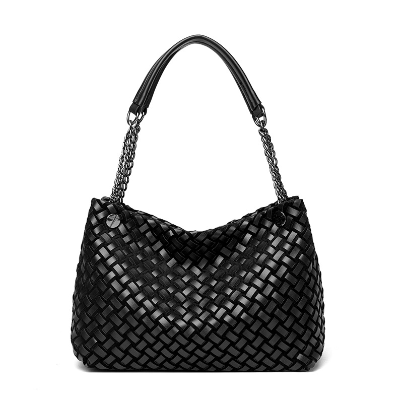 2026 New Retro Woven Women's Bag Casual Travel Shoulder Underarm Basket Tote Fashion Ladies Handbag for Daily Outings