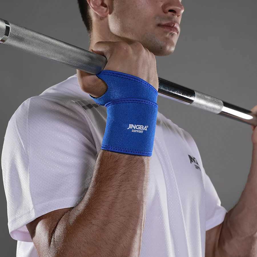 1 Piece Neoprene Breathable Adjustable Wrist Support Wraps for Weightlifting Kettlebell M251226