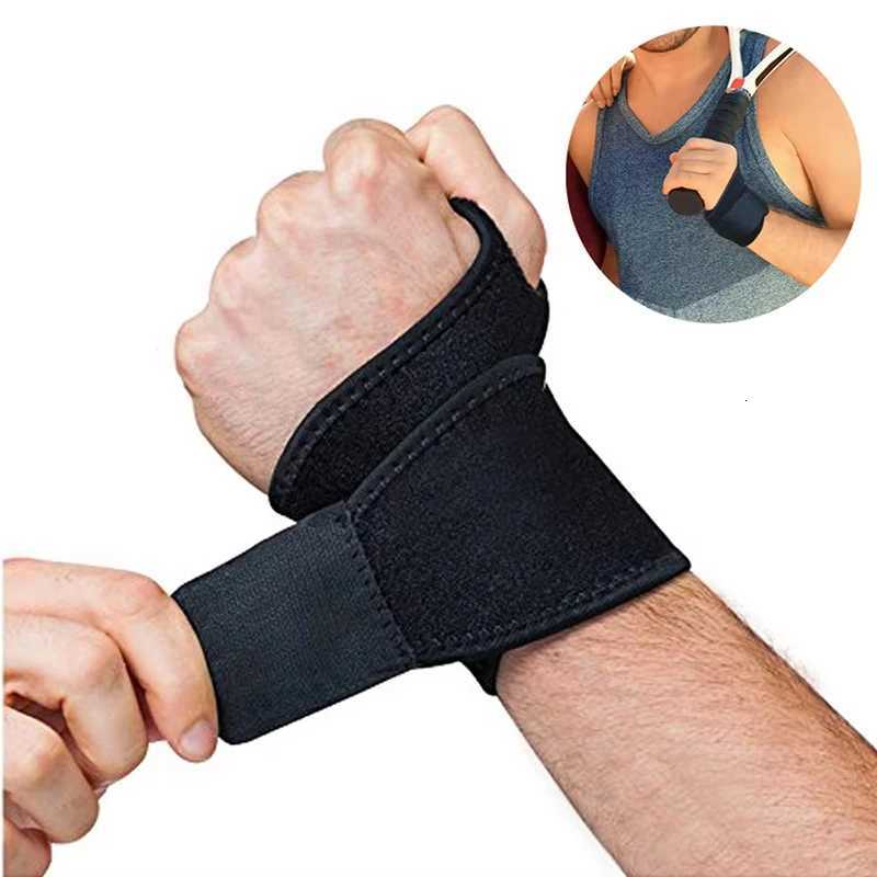 1Pc Gym Wrist Band Sports Wristband New Wrist Brace Wrist Support Splint Fractures Carpal Tunnel Wristbands for Fitness M251226