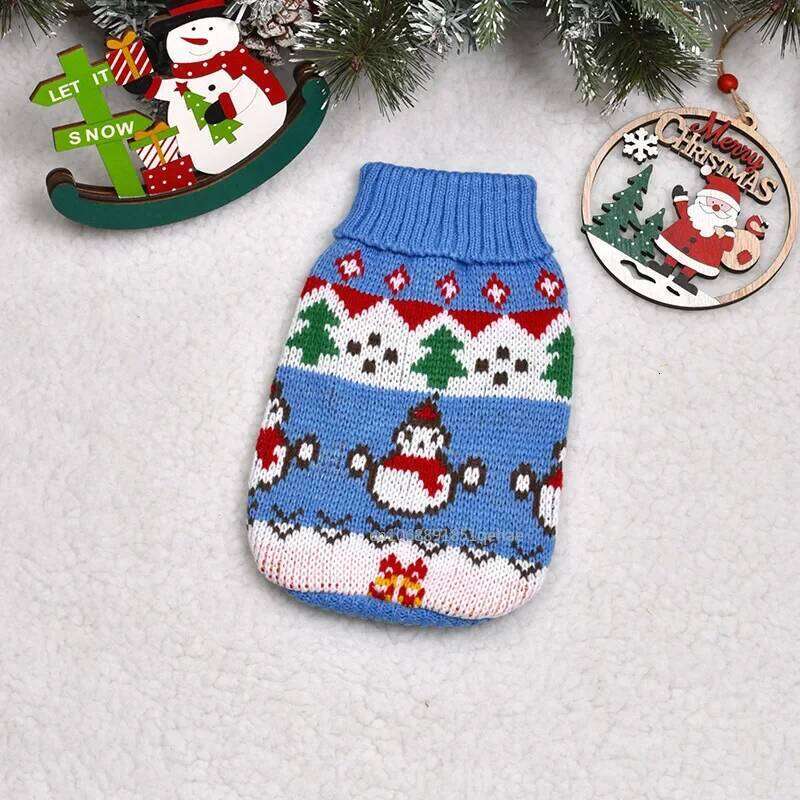 Cat Sweater Pullover Winter Dog Clothes for Small Dogs Chihuahua Yorkies Puppy Jacket Pet Clothing Christmas 25T1226