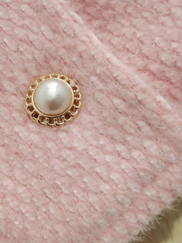 In Spring Summer Korean Fashion Sweet Womens Suits with Mini Skirt Twopieces Set Woman Dress Casual Elegant Tweed 251211