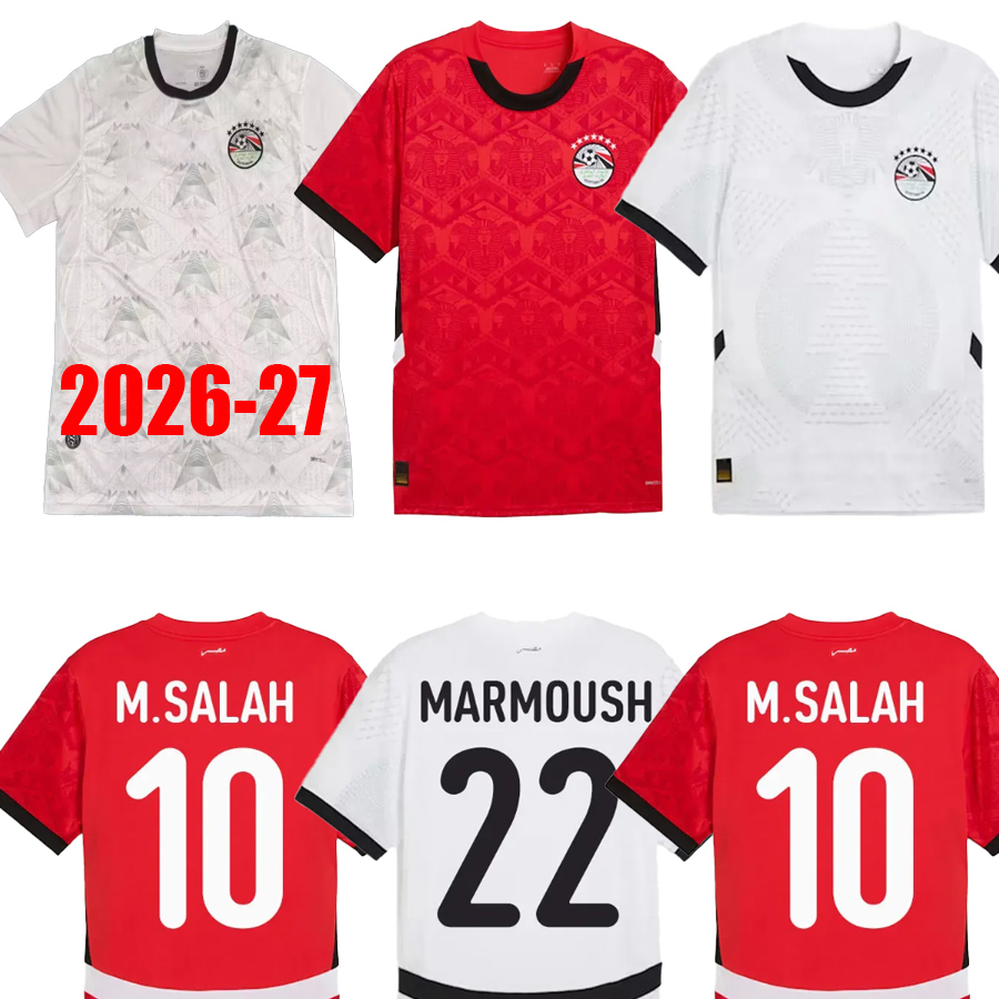 2026 2027 M.SALAH Egypt Soccer jerseys 25 26 27 MARMOUSH M.TREZEGUET IBRAHIM M.ATEYA soccer shirts N.MAHER ZALAKA A.KOUKA national team Kids Kit Football Uniforms