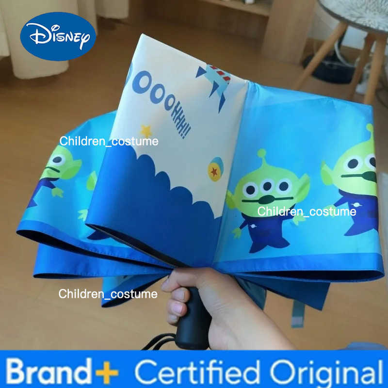 Disney Toy Story umbrella fully automatic student cute ins simple anti-ultraviolet sunscreen sunny day and rain dual-use holiday gift H251226