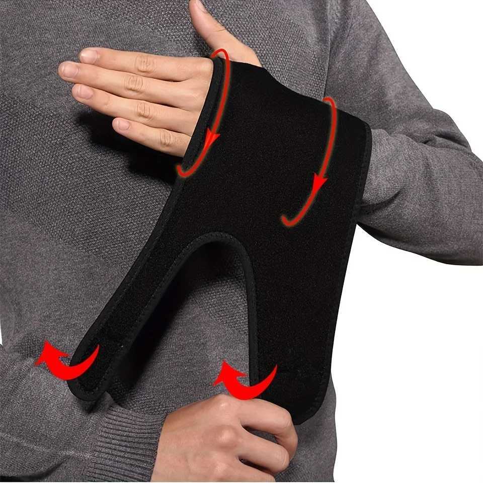 Sports Steel Wristband Fitness Basketball Sprain Protection Support Palm Tendon Sheath Mouse Strap Pressure Wrist Protection M251226