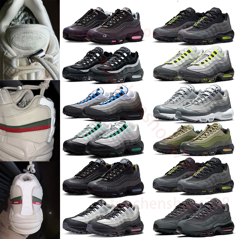 95 95s Turquoise Top Shoes Designer Sneakers Running Shoes Triple Black White Tour Grey Red Yellow Aegean Storm Sequoia Pink Neon Black Trainers Size 36-46