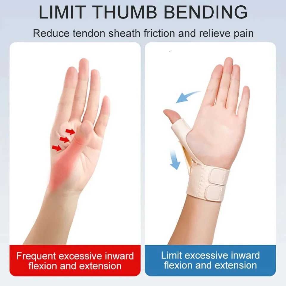 Elastic Thumb Support Brace Thumb Compression Sleeve Protector for Relieving Pain Arthritis Joint Pain Tendonitis Sprains Sports M251226