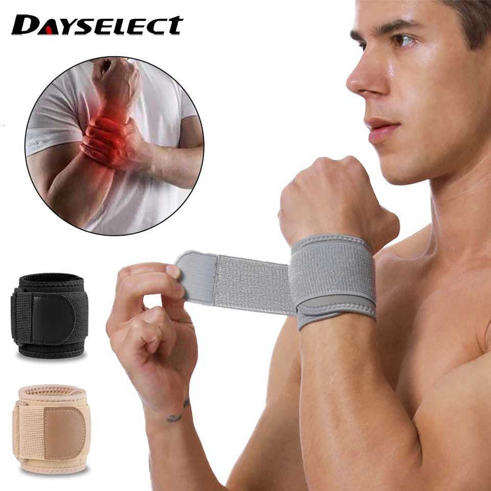 1Pcs Wrist Support Dual Compression Adjustable Nylon Wrap Wrist Guard Sports Anti-Sprain Wrist Guard Tendon Sheath Guard Unisex M251226