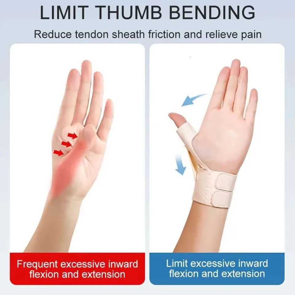 LOOGDEEL Elastic Thumb Support Relieving Pain Arthritis Joint Pain Tendonitis Sprains Thumb Compression Sleeve Protector Unisex M251226