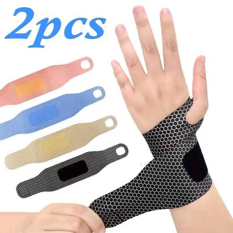 2pcs Breathable wrist guard adjustable elastic sports wrist guard compression wristband and support wrist care M251226