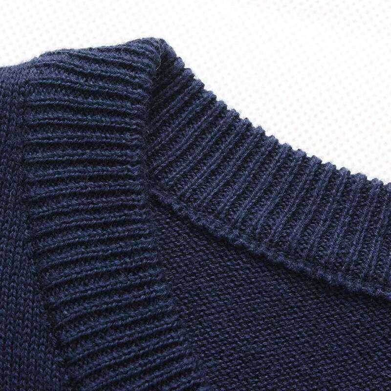 2024 Autumn Casual Men's Sweater O-Neck Striped Slim Fit Knittwear Mens Sweaters Pullovers Pullover Men Pull Homme M-4Xl