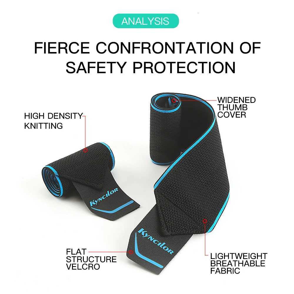 1Pc Wristband Elastic Bandage Wrist Support Gym Fitness Crossfit Powerlifting Compression Wrist Brace Support Strap Wraps M251226