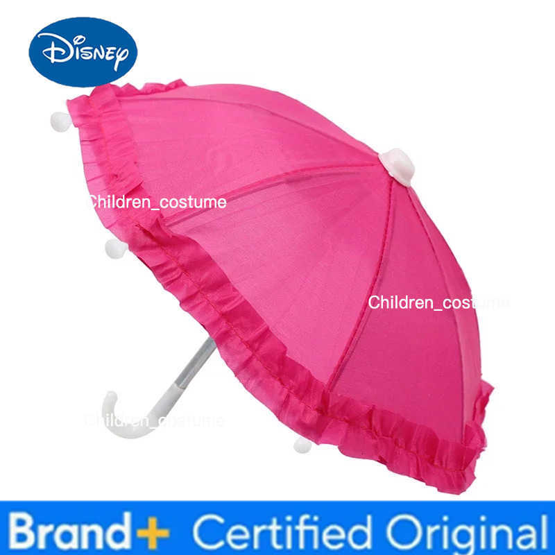 Disney Cute Laciness And Bear Umbrella Doll Accessories 22cm Mini Doll Umbrella Rain Gear For 43cm New Reborn And 18 Inch American Doll H251226