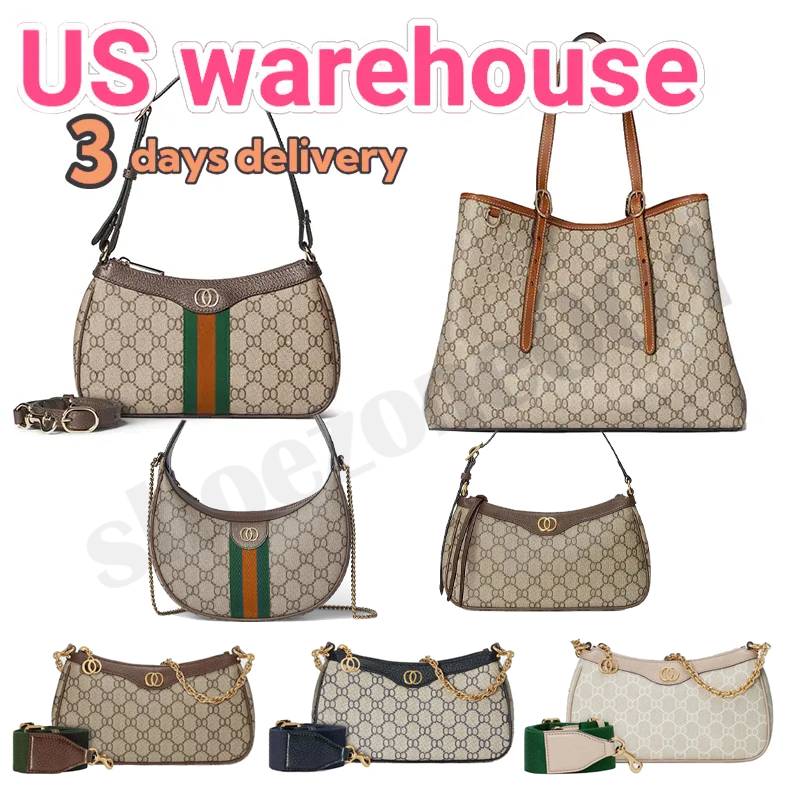 10A Designer Bag guccii Ophidia bag Multi Color New Moon Bags Designer Luxury Mini Crossbody Handbag Women Fashion Chain Classic Letter Shoulder Bags