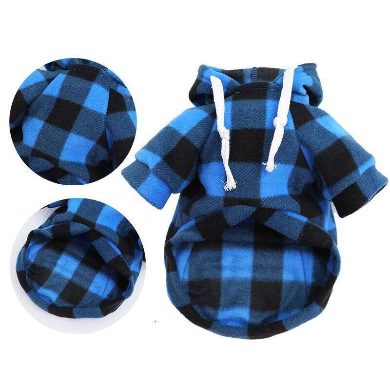 Autumn Winter Warm Pockets Zipper Small Medium and Large Dog Clothes Pet Cat Teddy Bathroom Clothing Supplies 25T1226