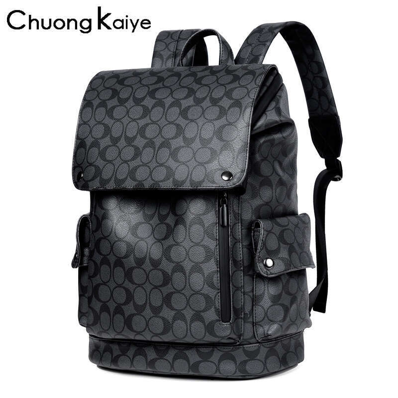 Men Business Casual Large Capacity Laptop Multifunctional Trendy School Bag Travel Backpack High Quality Luxury Bag