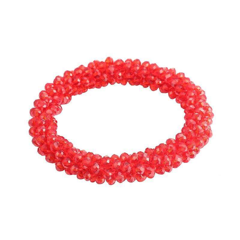 LOVBEAFAS Boho Elastic & Bangles For Women Vintage Stretch Bohemian Femme Crystal Glass Beads Bracelets Party Jewelry 25T1226