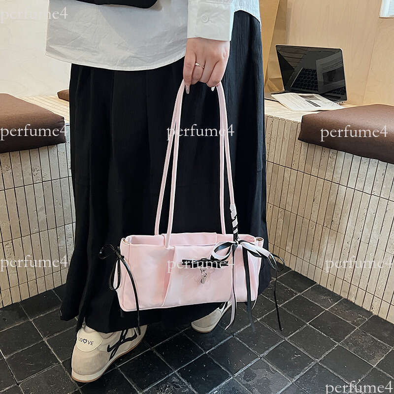 Cross-Border Niche Bags Women's 2025 New Trendy Summer Fashion Versatile Bow Shoulder Commuter Underarm Bag
