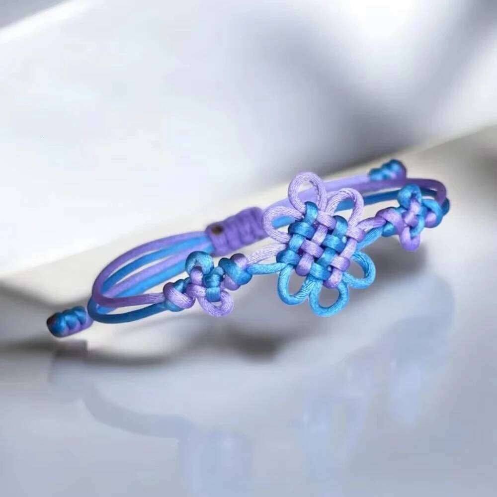 Anime KPop Demon Hunters HUNTR/X Rumi Cosplay Bracelet Woven Rope Chain Pendant Unisex Bracelets Jewelry Accessories 25T1226