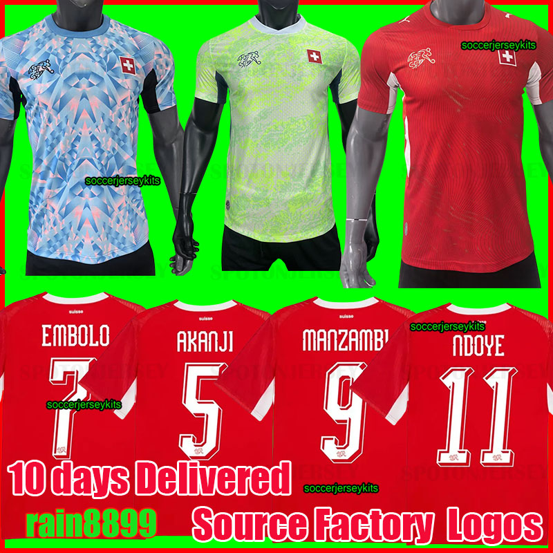 switzerland football shirts 2025 2026 Soccer Jerseys schweiz suisse X H A K A schweiz switzerland jersey SHAQIRI Football shirts SWISS MEN KIDS KIT