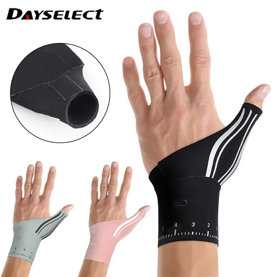 Thin And Light Wrist Guard Adjustable Straps Thumb Wrist Protection Thumb Cuff Design Outdoor Sports Badminton Tennis Men Women M251226