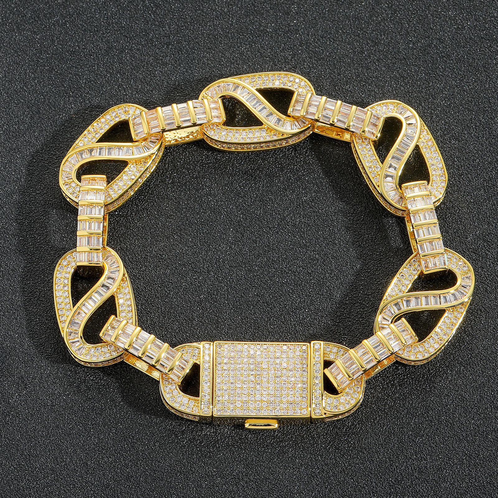 bracelet silver bracelet Cuban Link Bracelet luxury bangles luxury jewelry designer bracelet homme bracelet men mens bracelet bangle Wire chain 1032