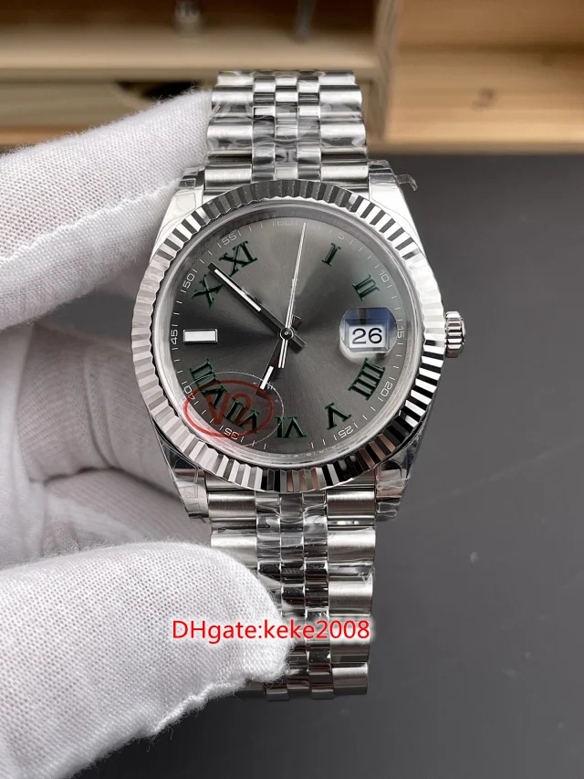 VSF V2 Mens Watch 4 Colors Super 41mm 126334 904L Steel LumiNova Watches Sapphire Dandong 3235 Movement Jubilee Bracelet Mechanical Automatic Men Wristwatches