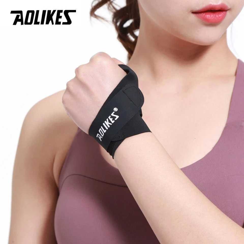 AOLIKES 1PCS Wristband Wrist Brace Wrist Support Strap Wristbands Wrap Splint Fractures Carpal Tunnel Sport Sprain M251226