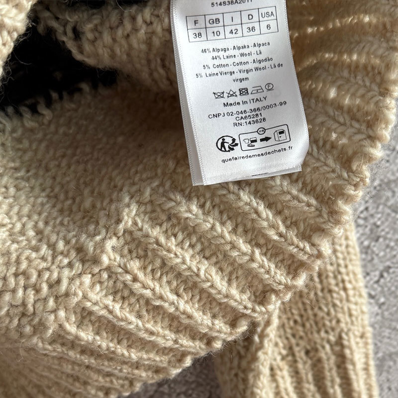 Ladies Fair Isle Jacquard Knit Sweater Designer Vintage Oversized Pullover Crewneck Long Sleeve Cotton Blend Christmas Party Warm Elegant Top Women S1