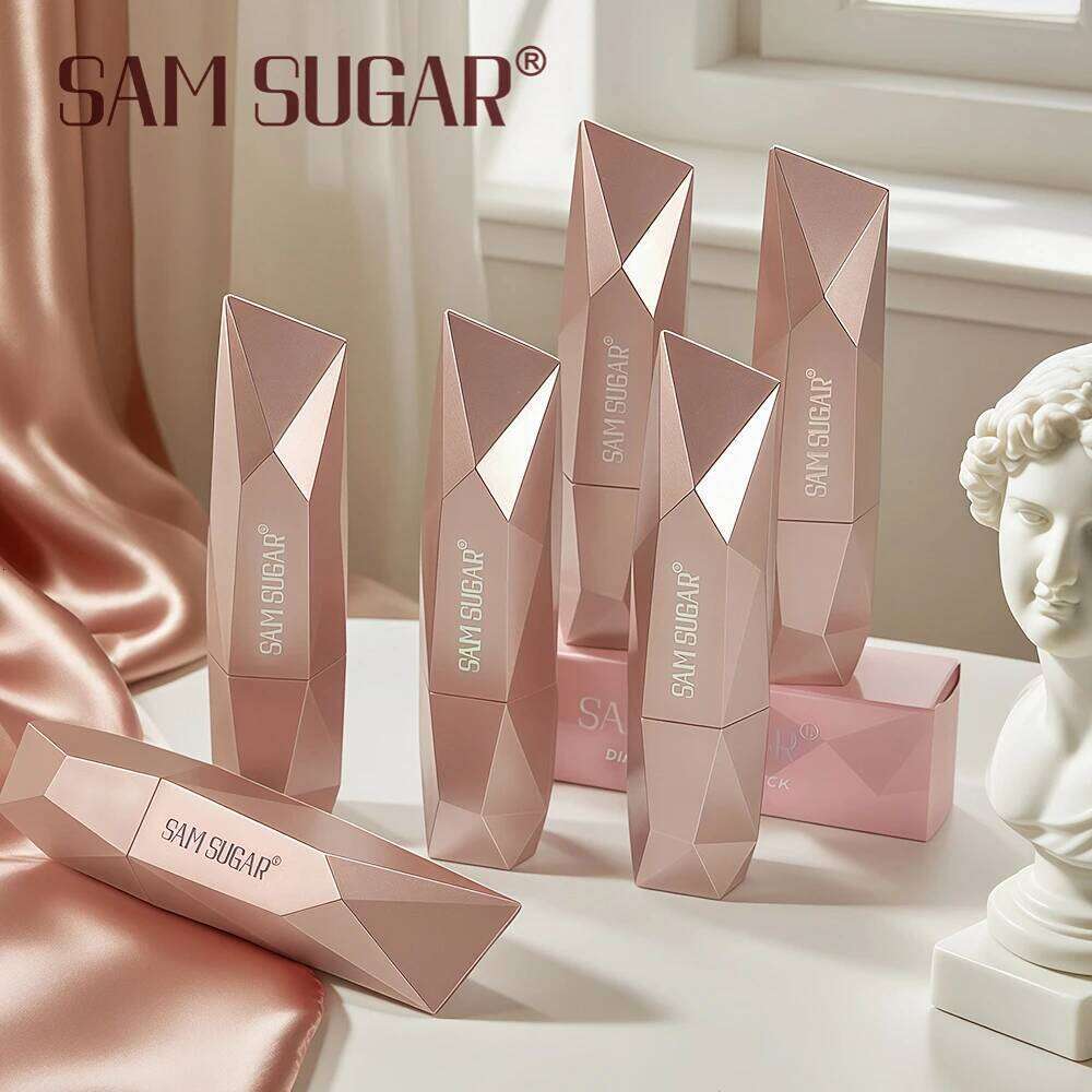 New 6-Color Diamond Pearl Lipstick, Waterproof & Super Shiny Gold Lipstick with Moisturizing, Hydrating and Long-Lasting Effects 25H1226