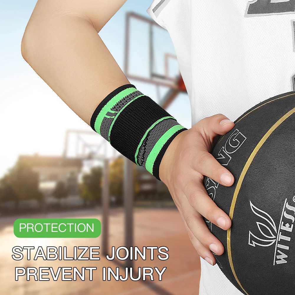 Single Wrist Guards Sports Wrist Guards Wristbands Badminton Basketball Thin Winding Pressurised Volleyball Fitness Guards M251226