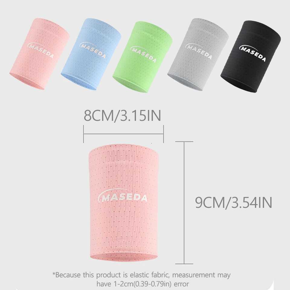 1Pcs Cold Sensation Wrist Guard Ice Silk Sports Wrist Guard In Summer Ice Cold Sweat Absorption Thin Section Fitness Hand Band M251226
