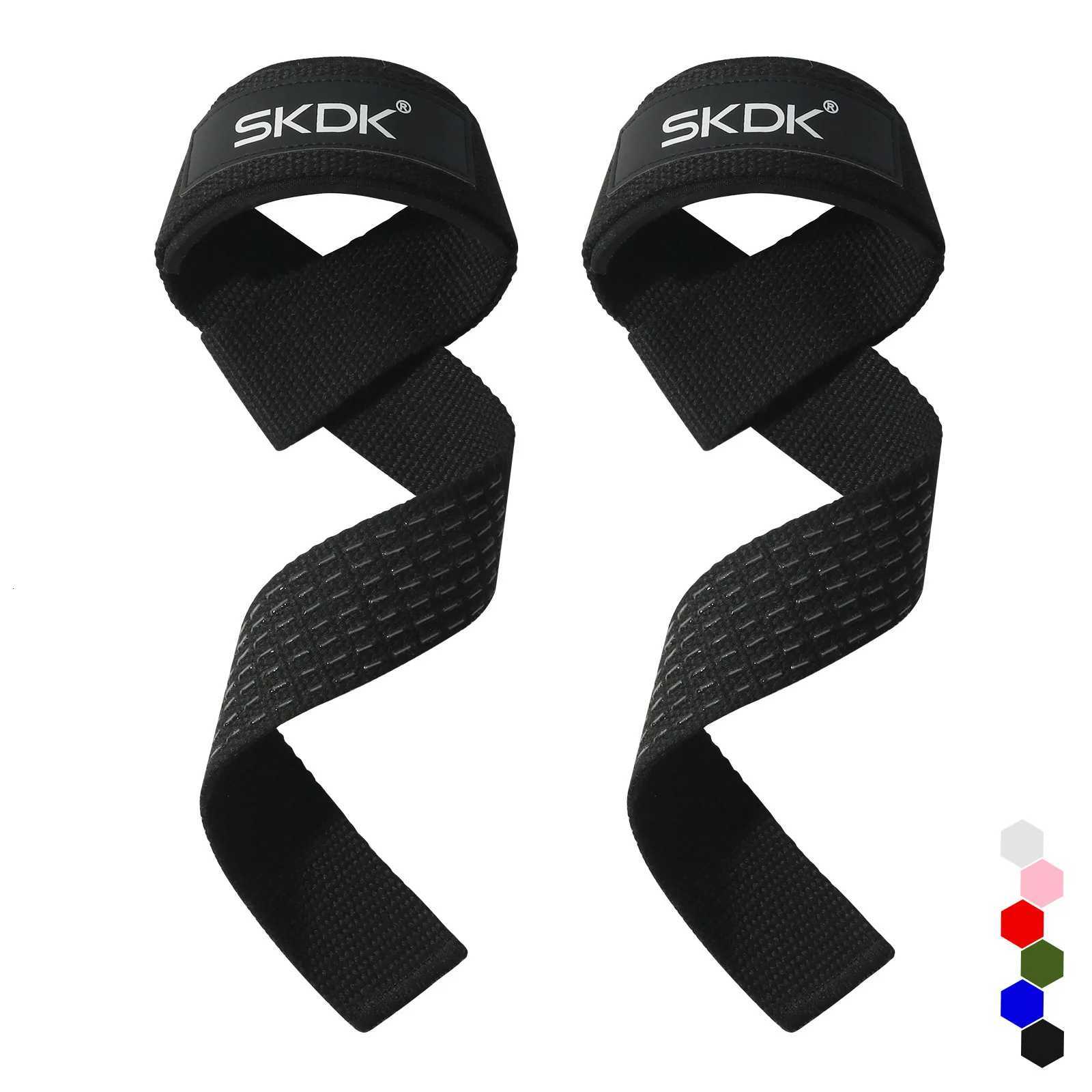 Weightlifting Strap with Wrist Band Gym Grip Bands Fitness Powerlifting Strength Weight Training Exercise Protection Wrist Strap M251226