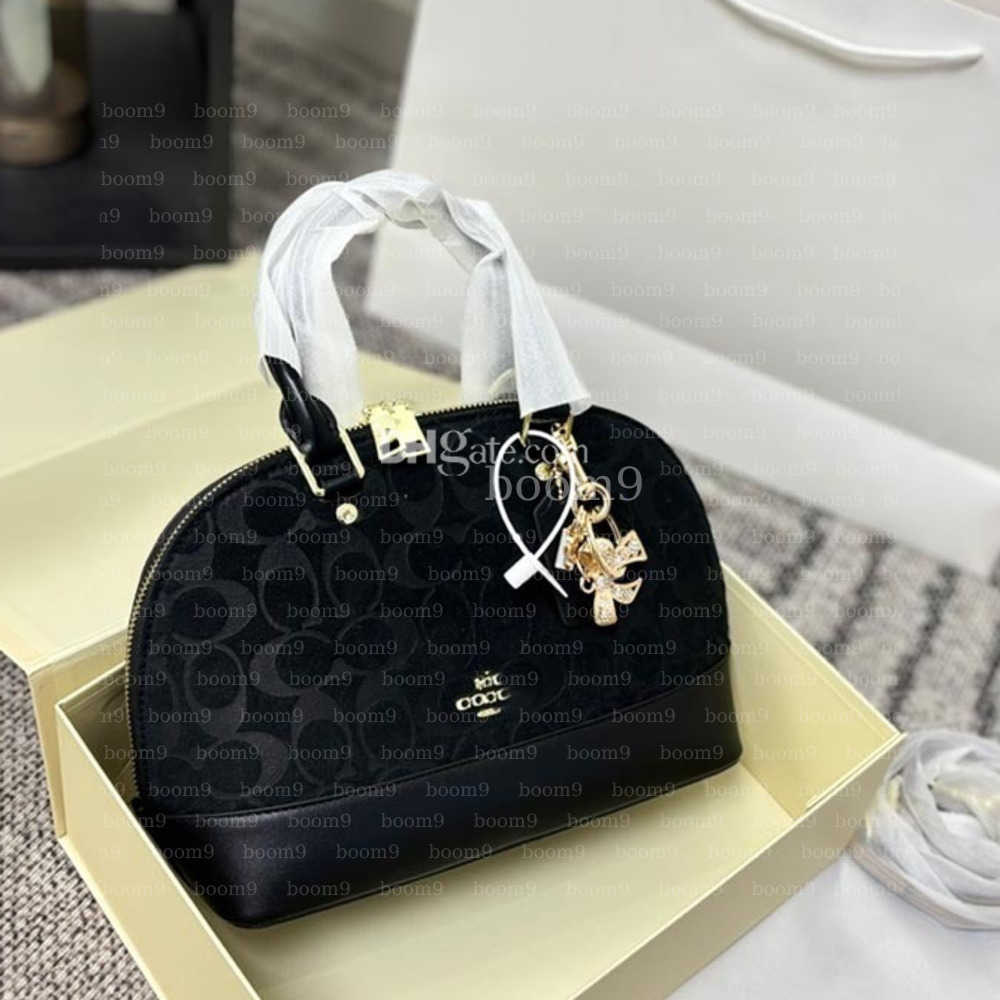 Luxury Genuine Leather Handbag Designer Shouler Bags Coa bb Womens New Classic Print Shell Bag Casual Mini Purses Ladies High Quality Shell Bag Crossbody Bag 25cm