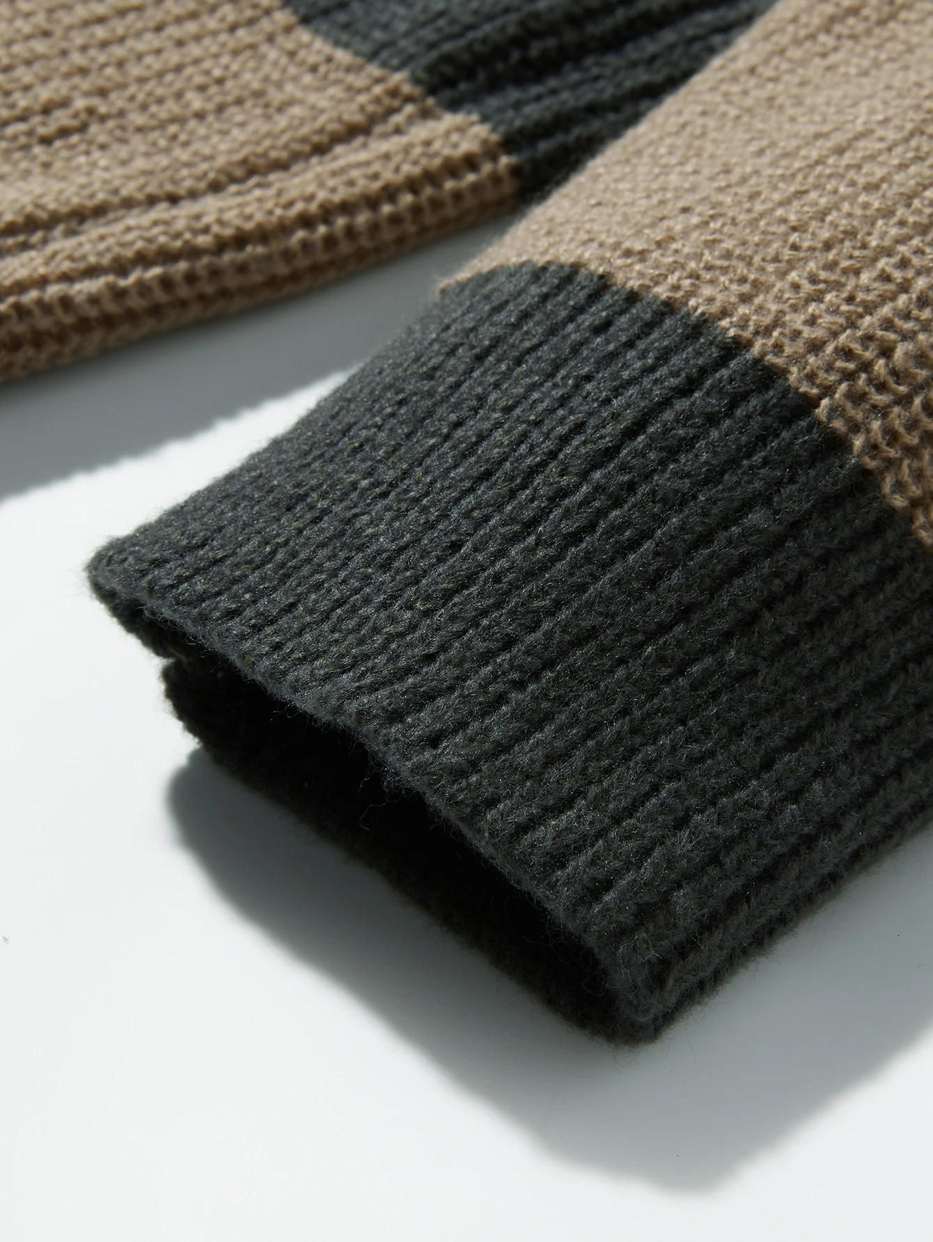 Loose Bottoming Sweater Casual Versatile Striped Pullover Mens Round Neck 251226