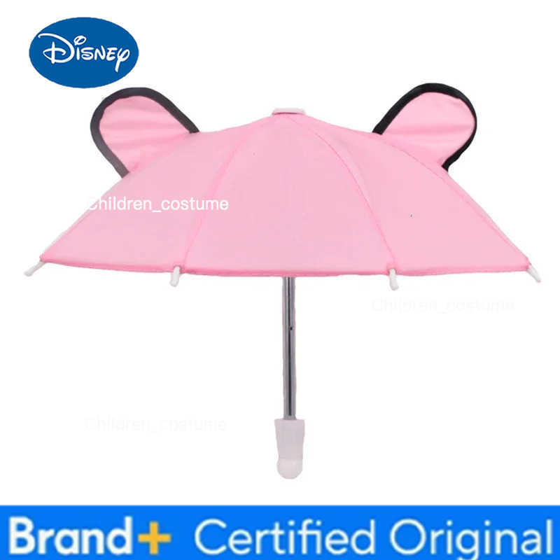 Disney Cute Laciness And Bear Umbrella Doll Accessories 22cm Mini Doll Umbrella Rain Gear For 43cm New Reborn And 18 Inch American Doll H251226
