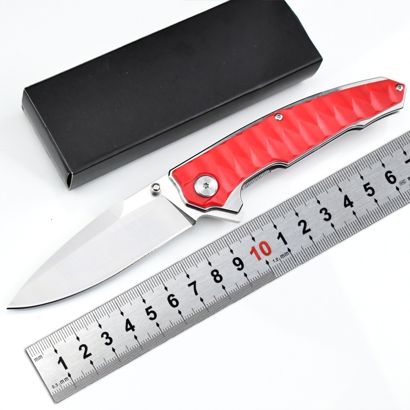 New M390 Steel Folding Knife G10 Handle Outdoor Camping Survival Hunting Knife Fruit Portable High Hardness Tactical EDC Tool