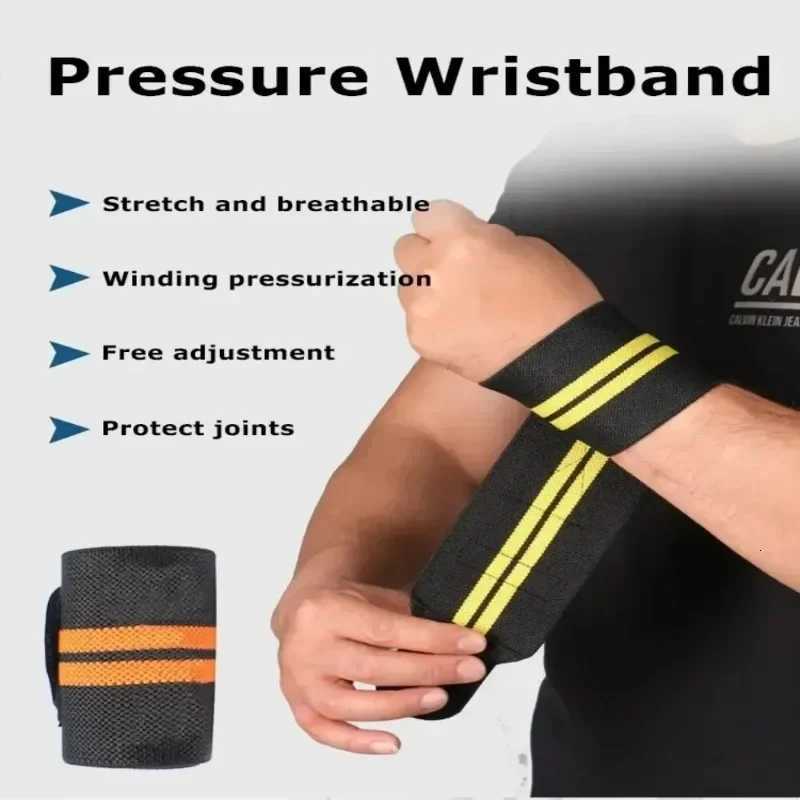 1PC Adjustable Wrist Straps Men and Women Elastic Wristband and Wrist Fixers of Athletes Powerlifting Wrist Straps Band M251226