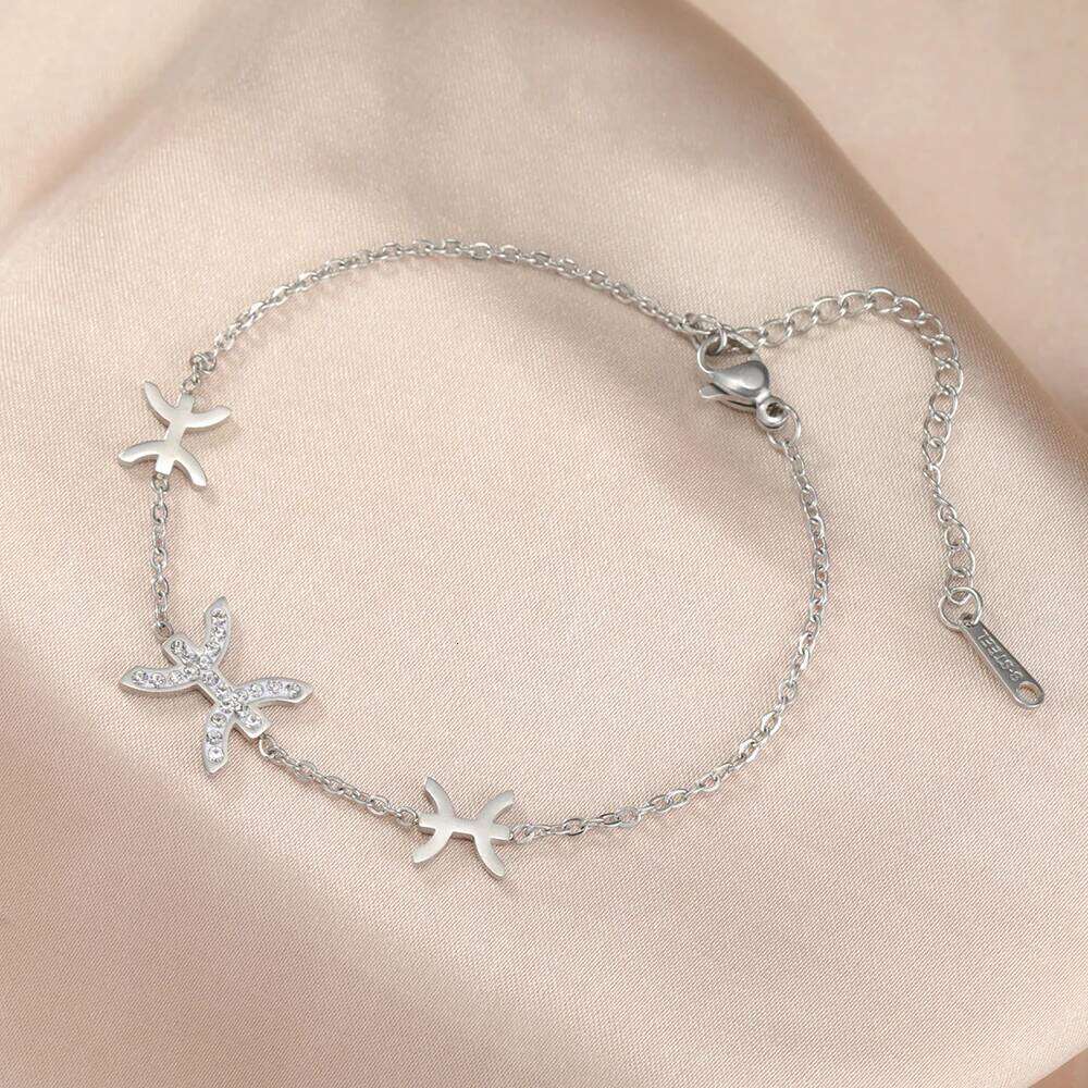 Dawapara Amazigh Berber Symbol Charm The Yaz African Ethnic Tribe Religious Jewelry Stainless Steel Women Bracelet 25T1226